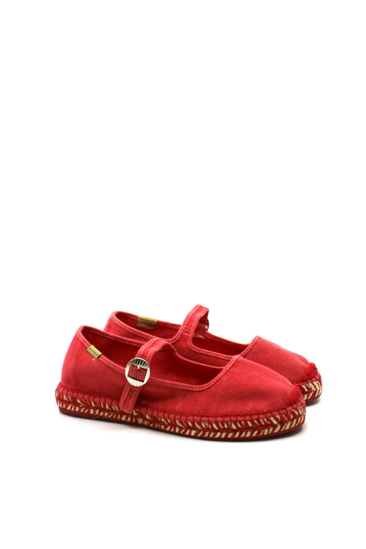 Free People Oasis Mary Jane Espadrille in Salsa - Dear Lucy