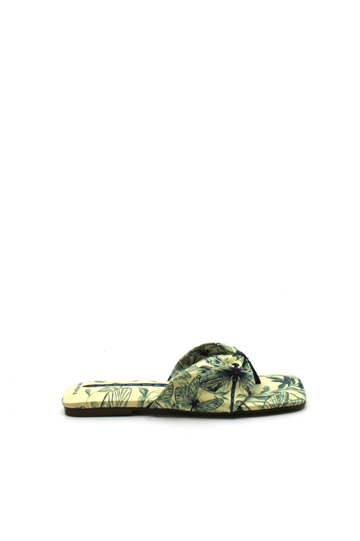Free People Tia Ruched Printed Sandal Dragonfly Bandana - Dear Lucy