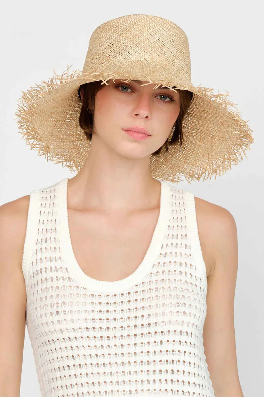 Freya Sandpiper Raffia Bucket Hat - Dear Lucy