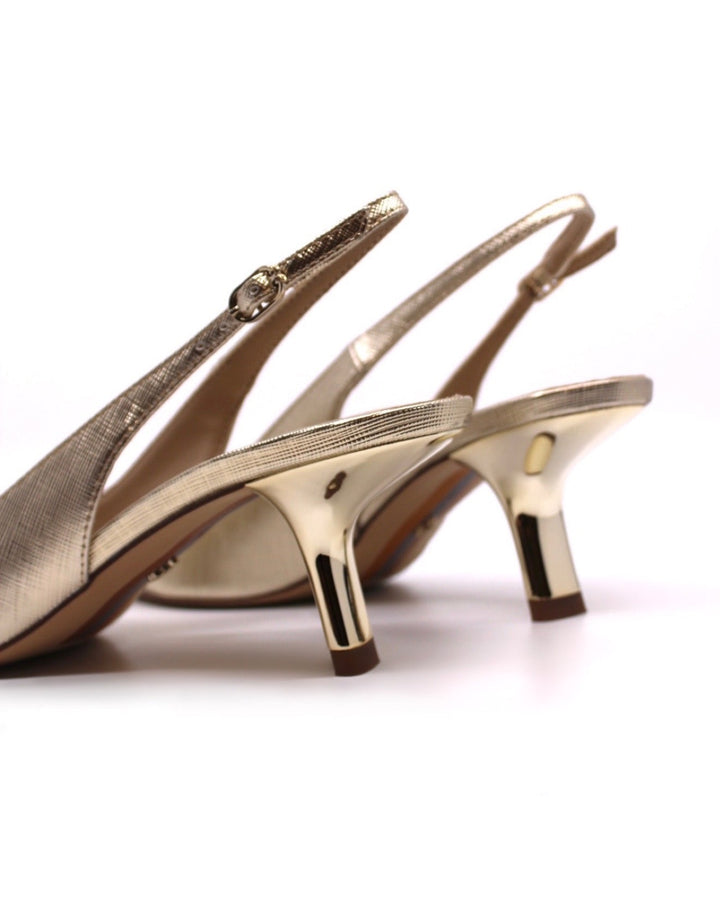 Sam Edelman Bianka Sling Gold Leaf - Dear Lucy