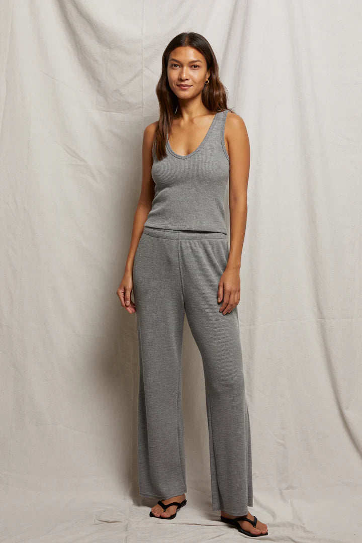 Perfectwhitetee Shane Waffle Pant - Dear Lucy