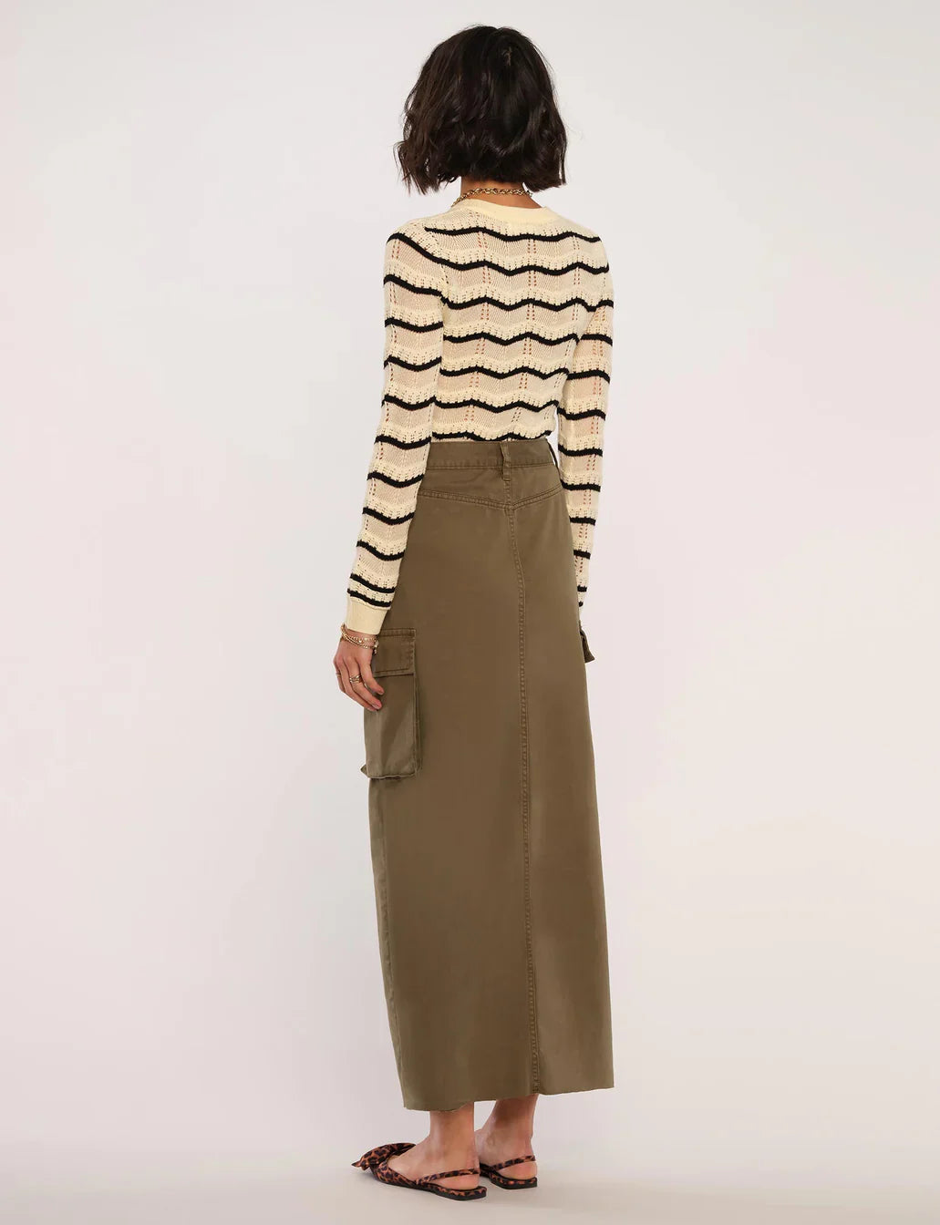 Heartloom Davis Skirt in Army - Whim BTQ