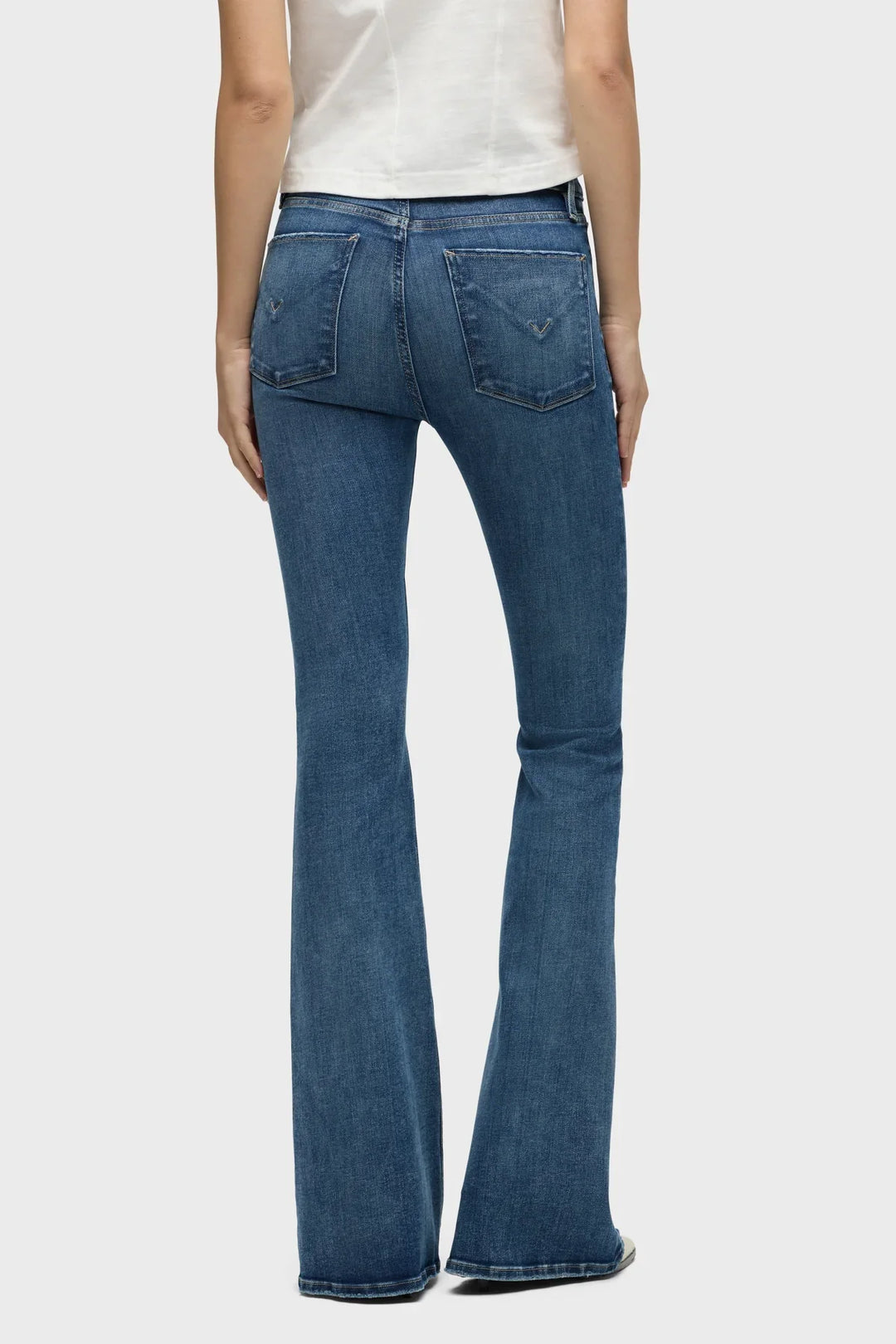Hudson Holly High-Rise Flare Jean in Harvest - Dear Lucy