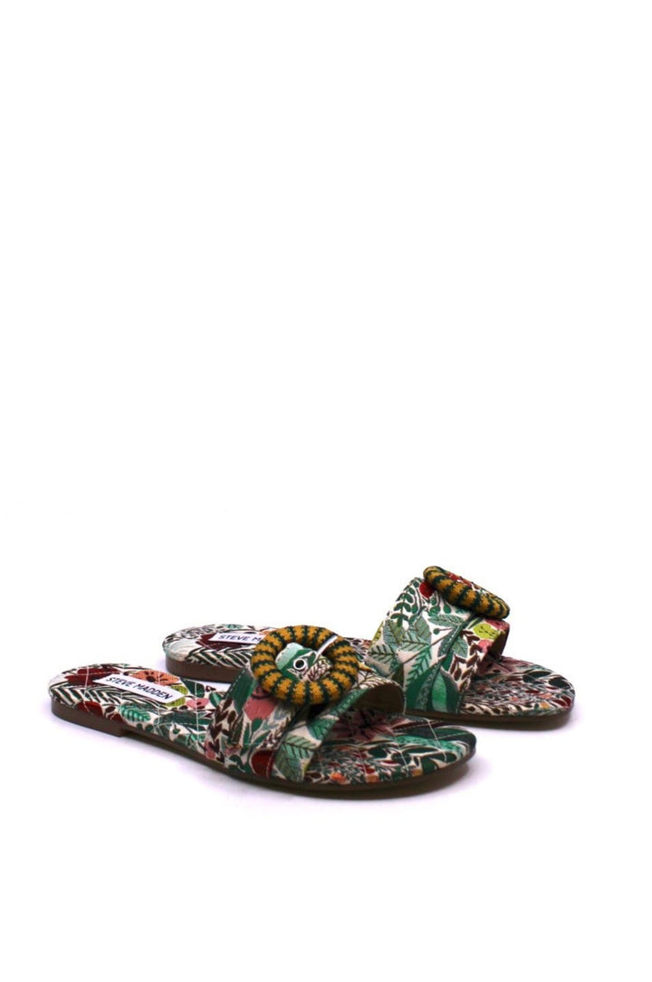 Steve Madden Merla Natural Green Multi - Dear Lucy