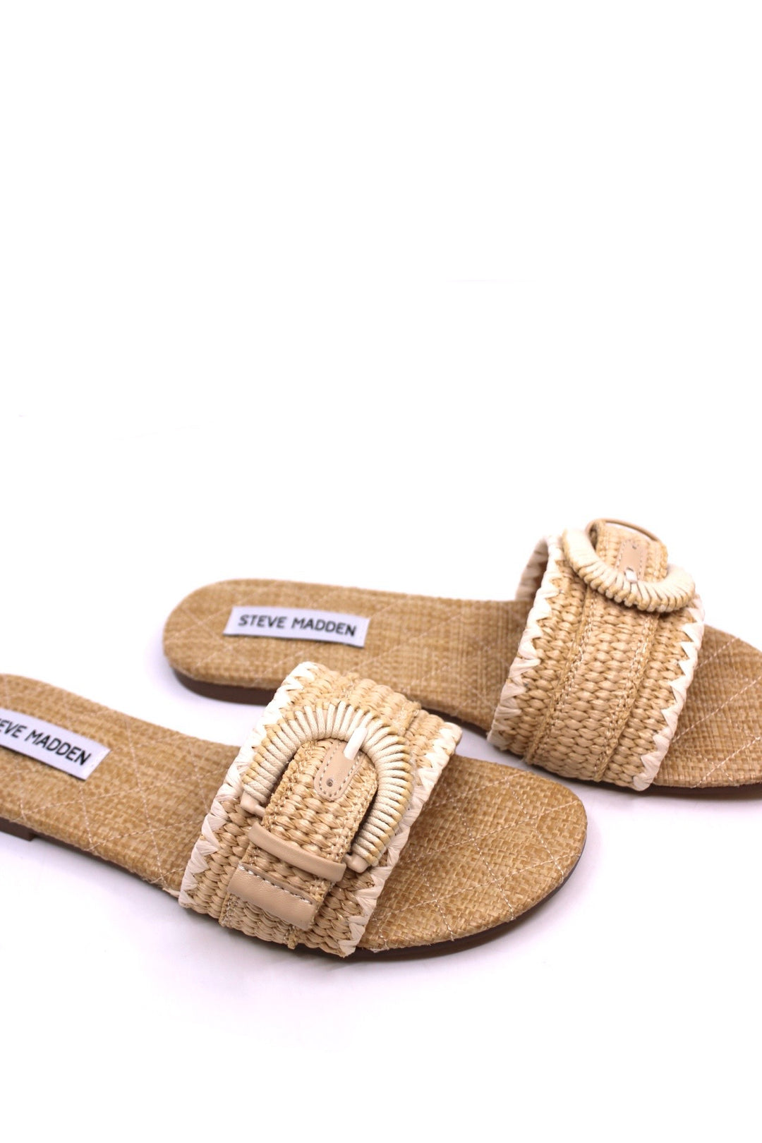 Steve Madden Merla Natural Raffia - Dear Lucy