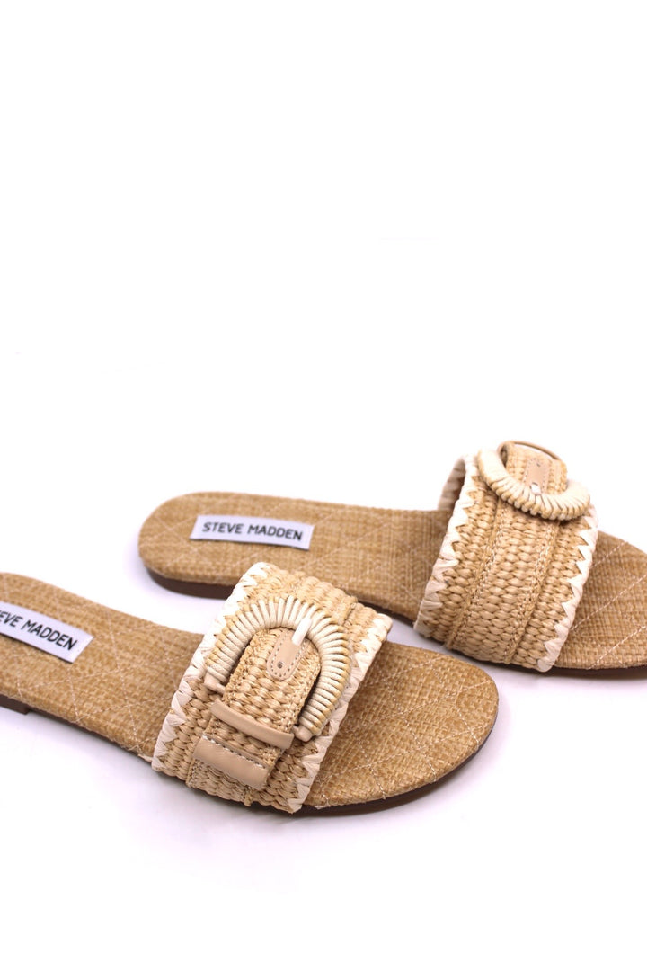 Steve Madden Merla Natural Raffia - Dear Lucy
