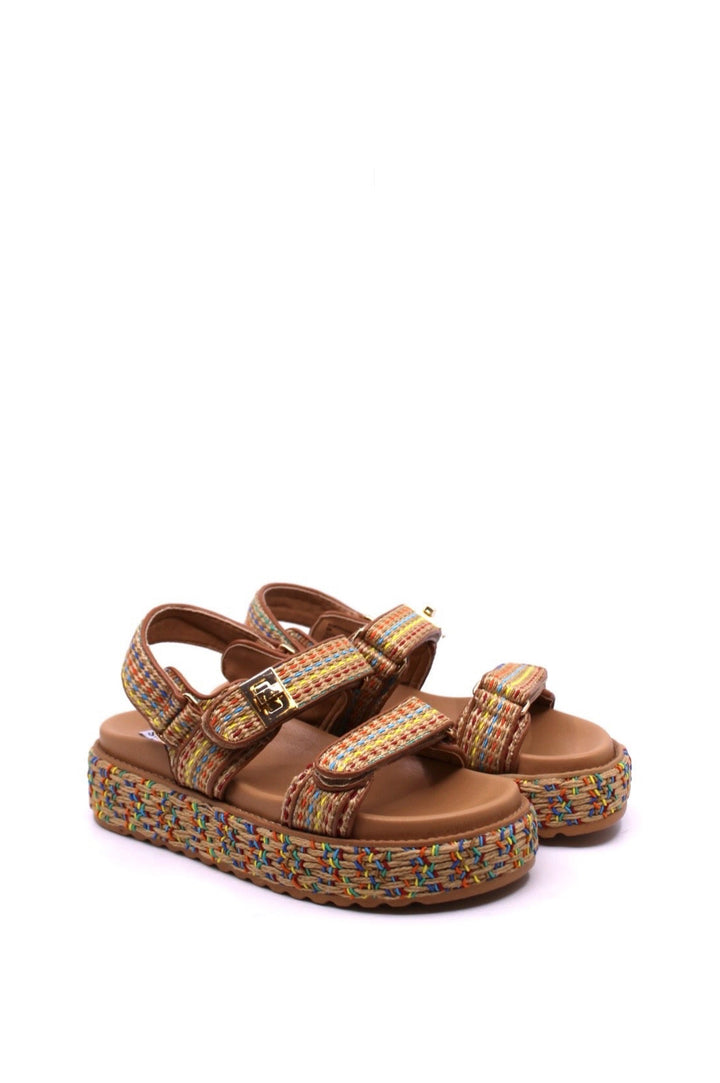 Steve Madden BigMona Raffia Multi - Dear Lucy