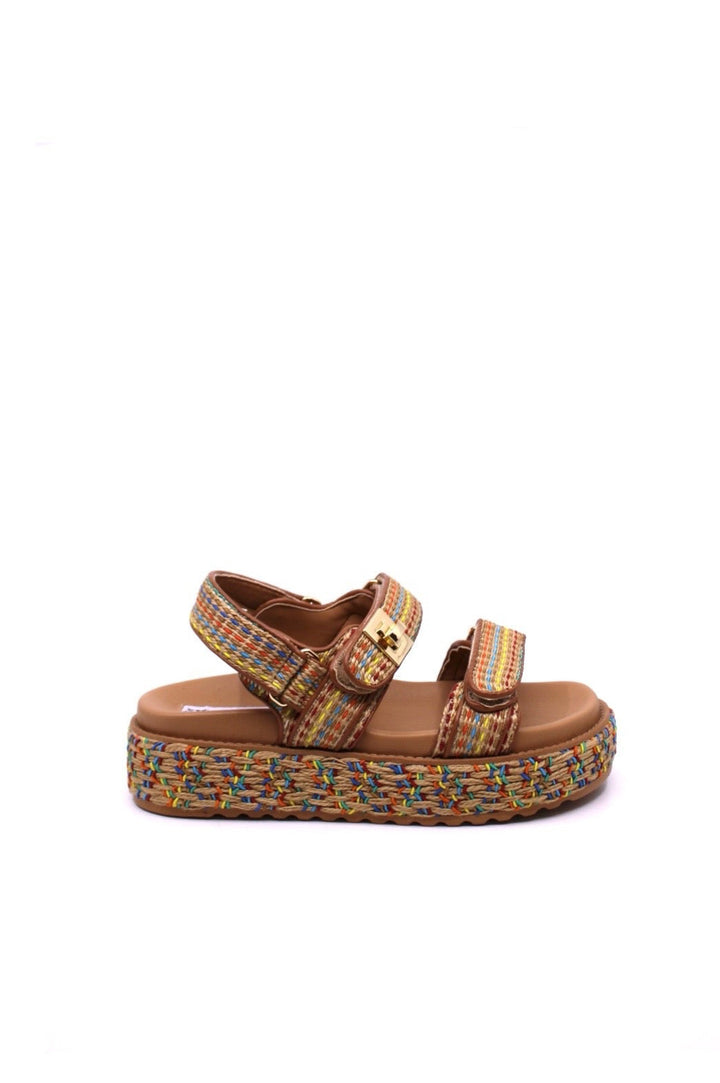 Steve Madden BigMona Raffia Multi - Dear Lucy