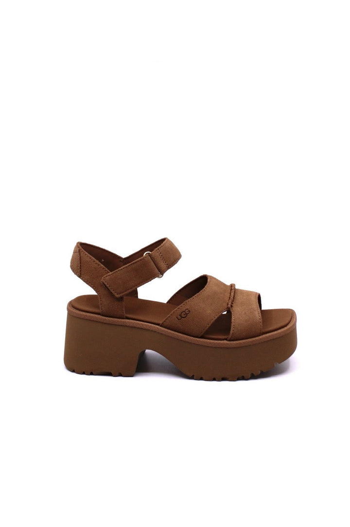 UGG® New Heights Ankle Strap Chestnut