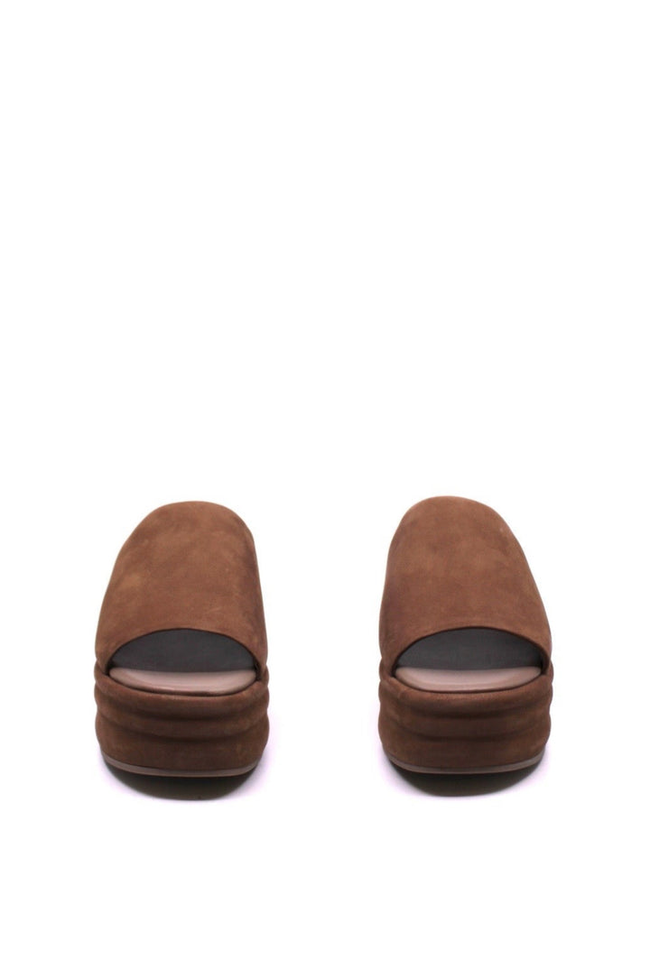 Free People Harbor Flatform Fawn Grey - Dear Lucy