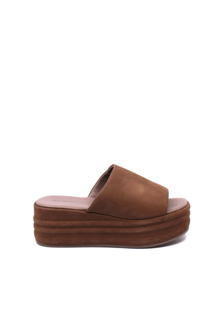 Free People Harbor Flatform Fawn Grey - Dear Lucy