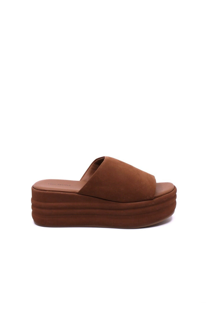 Free People Harbor Flatform Tan - Dear Lucy
