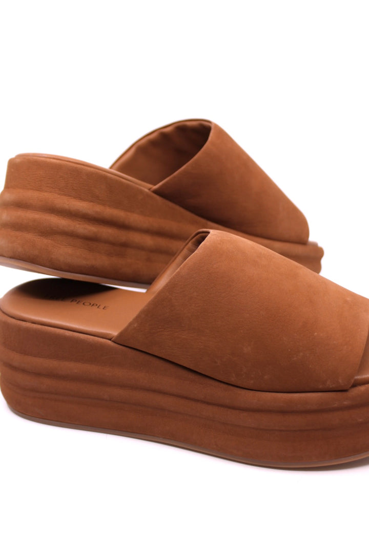 Free People Harbor Flatform Tan - Dear Lucy