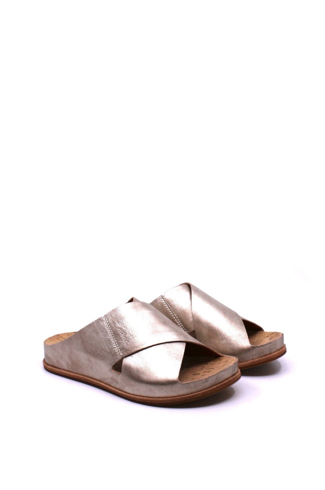 Kork-Ease Tutsi Cross-Band Light Gold - Dear Lucy