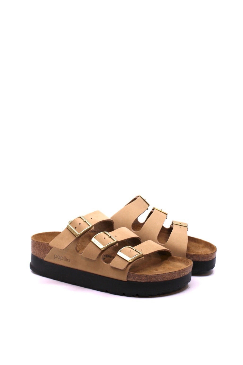 Papillio by Birkenstock Florida III Platform Sandcastle Narrow - Dear Lucy