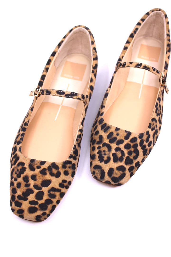 Dolce Vita Reyes in Dark Leopard Suede