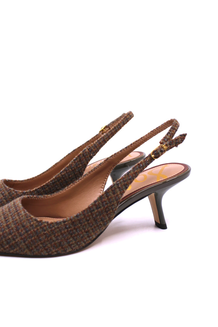 Sam Edelman Bianka Slingback Brown Multi