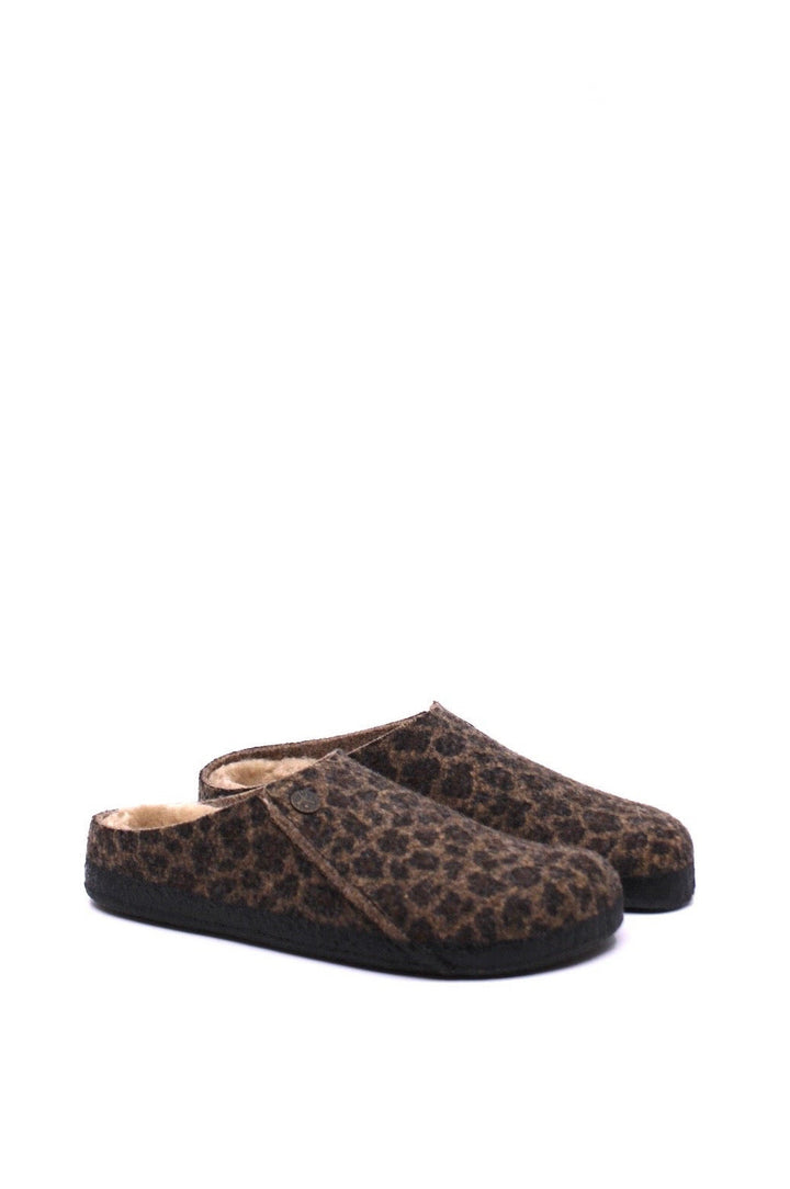 Birkenstock Zermatt Shearling Leo Toffee/Sandcastle Narrow