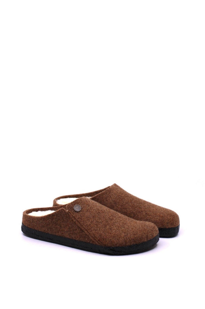 Birkenstock Zermatt Shearling Toffee/Natural Narrow