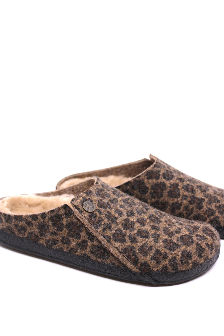 Birkenstock Zermatt Shearling Leo Toffee/Sandcastle Narrow