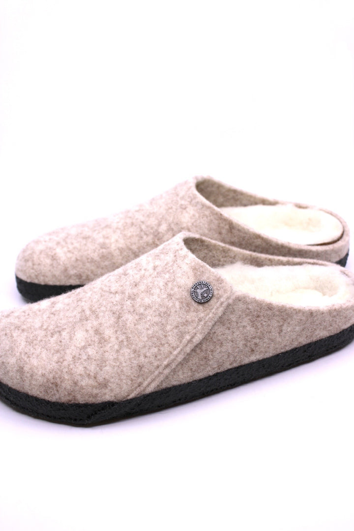 Birkenstock Zermatt Shearling Eggshell/Natural Narrow