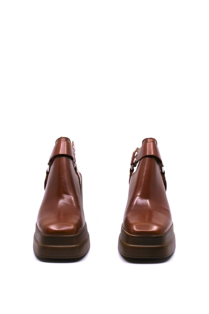 Free People Hybrid Harness Boot Chestnut