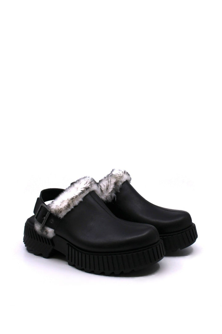 Sorel ONA Ave Mule Black/Sea Salt - Dear Lucy