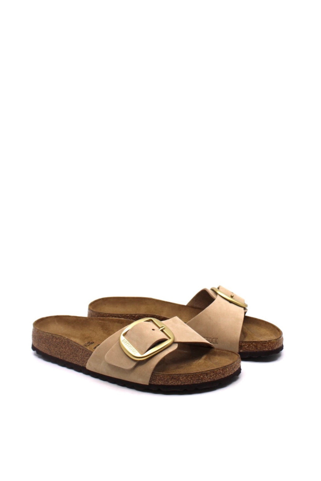 Birkenstock Madrid Big Buckle Sandcastle Narrow - Dear Lucy