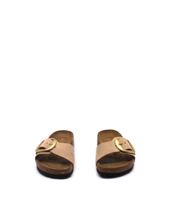 Birkenstock Madrid Big Buckle Sandcastle Narrow - Dear Lucy