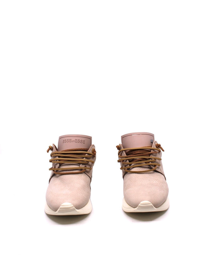 Esseutesse Oyster Leather Fringe Sneaker - Dear Lucy