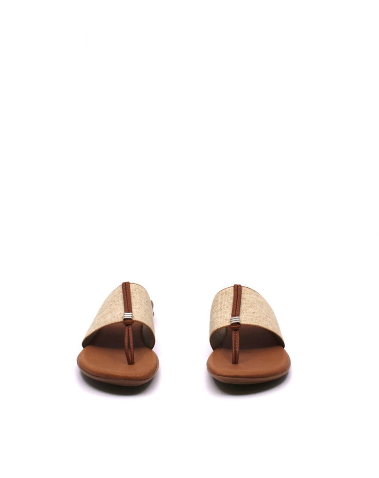 Andre Assous Nice Beige Linen - Dear Lucy
