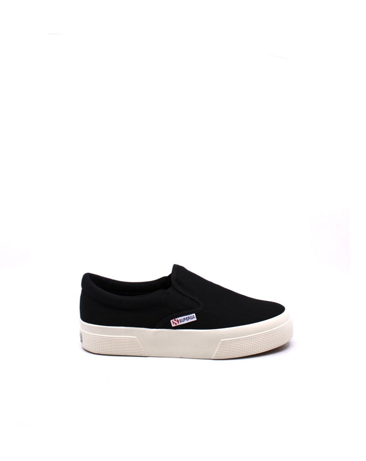 Superga 2740 Platform Slip On Black - Dear Lucy