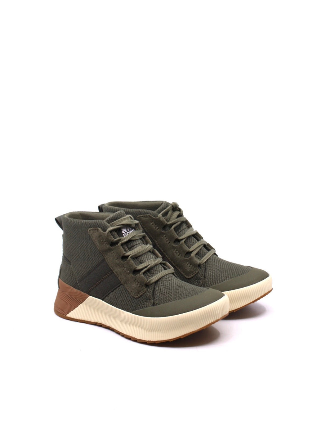 Sorel Out 'N About III Mid Sneaker WP Stone Green/Gum - Dear Lucy