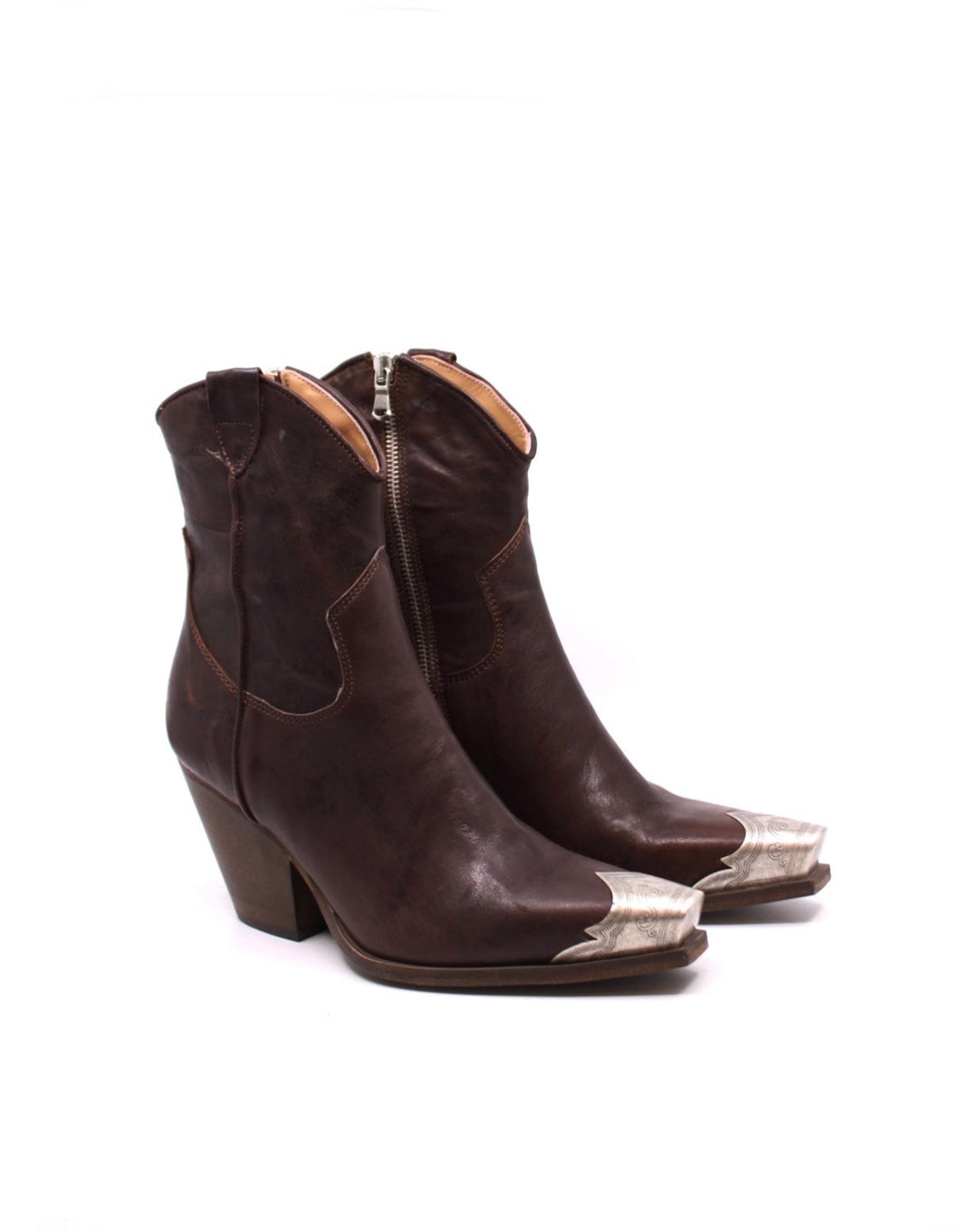 Free People Brayden Western Boot Hot Fudge - Dear Lucy