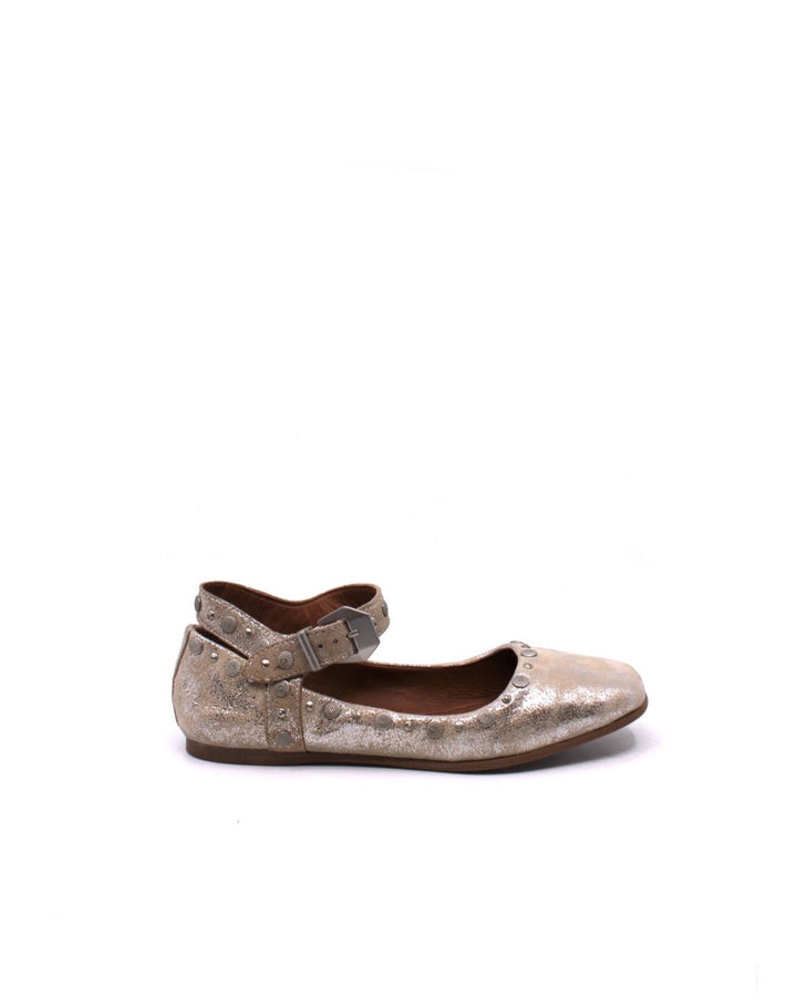 Free People Mystic Mary Jane Flat Champagne - Dear Lucy