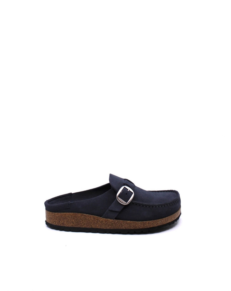 Birkenstock Buckley Navy Narrow - Dear Lucy