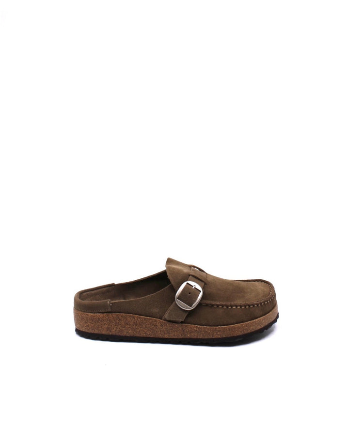 Birkenstock Buckley Gray Taupe - Dear Lucy