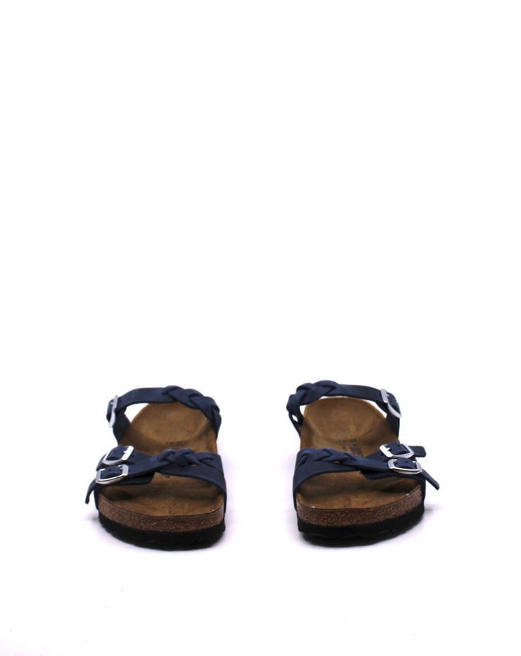 Birkenstock Franca Braid Navy - Dear Lucy