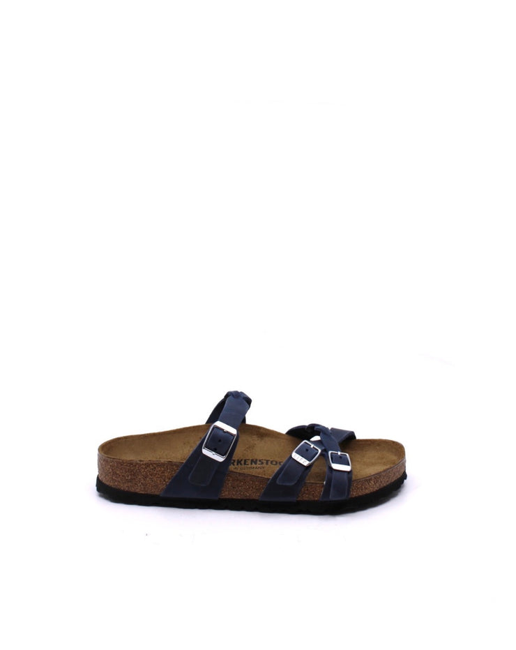 Birkenstock Franca Braid Navy - Dear Lucy