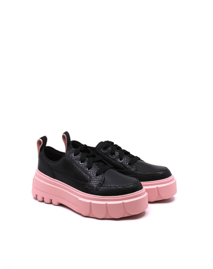 Sorel Caribou X Shoe Black/Vintage Pink - Dear Lucy