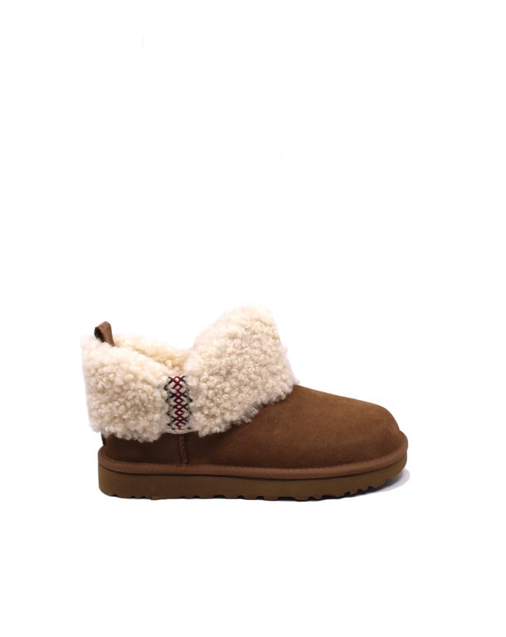 UGG® Ultra Mini Braid Chestnut - Dear Lucy