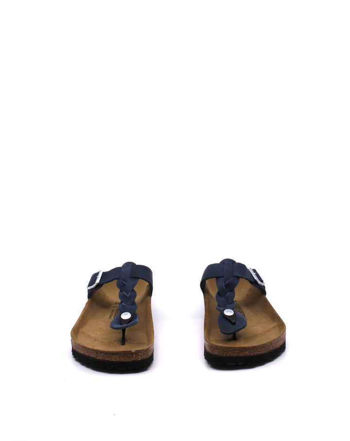 Birkenstock Gizeh Braid Navy - Dear Lucy