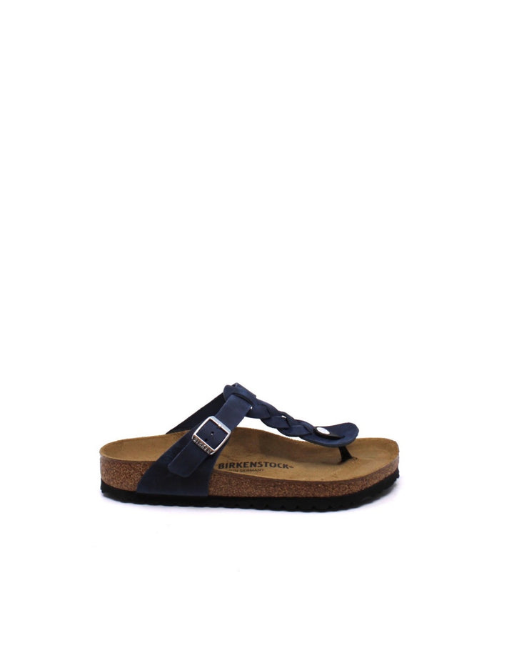 Birkenstock Gizeh Braid Navy - Dear Lucy
