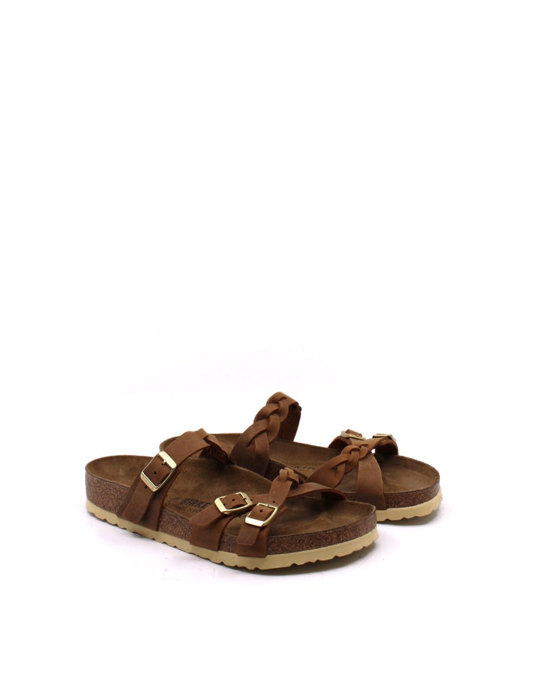 Birkenstock Franca Braid Cognac - Dear Lucy