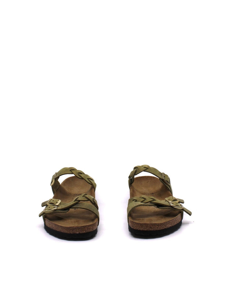 Birkenstock Franca Braid Green Olive - Dear Lucy