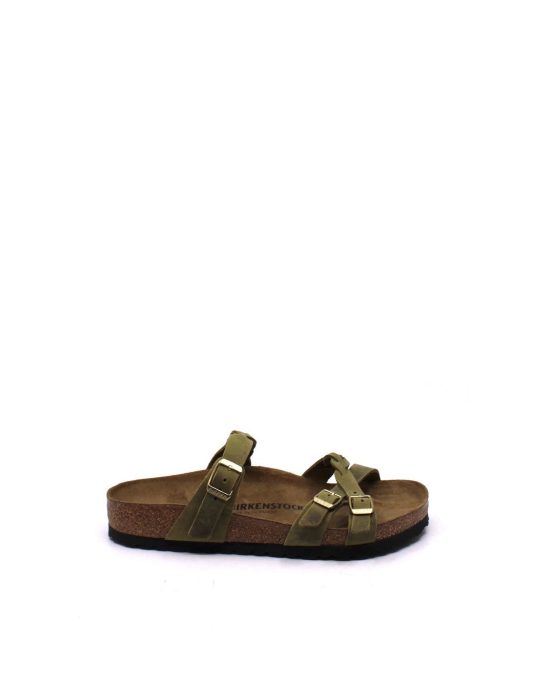 Birkenstock Franca Braid Green Olive - Dear Lucy
