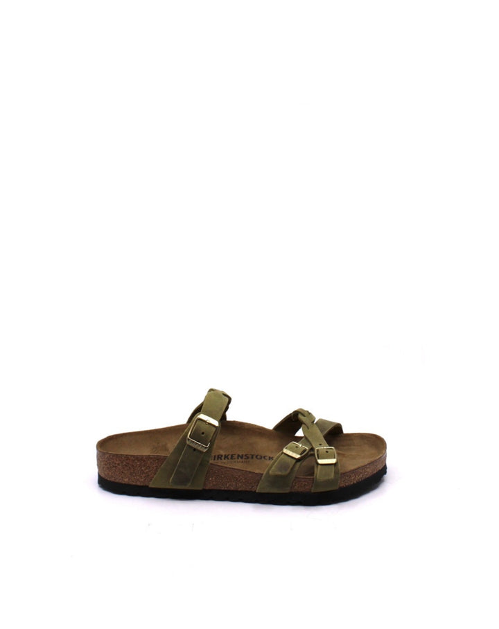 Birkenstock Franca Braid Green Olive - Dear Lucy