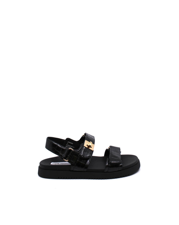 Steve Madden Mona Black Croco - Dear Lucy