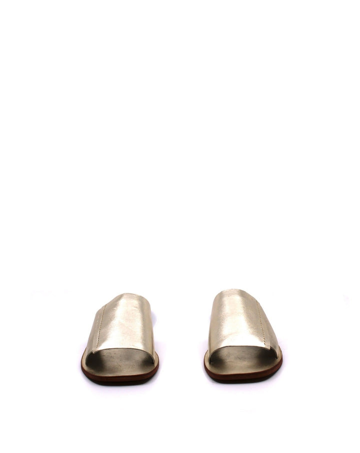Free People Verona Slide Sandal Gold - Dear Lucy
