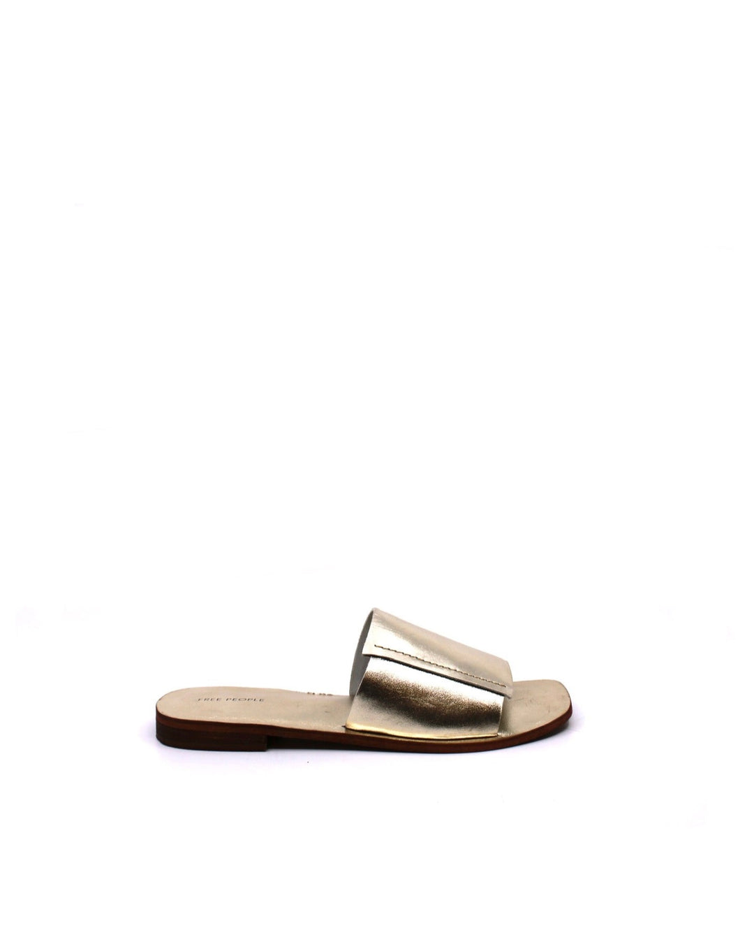 Free People Verona Slide Sandal Gold - Dear Lucy